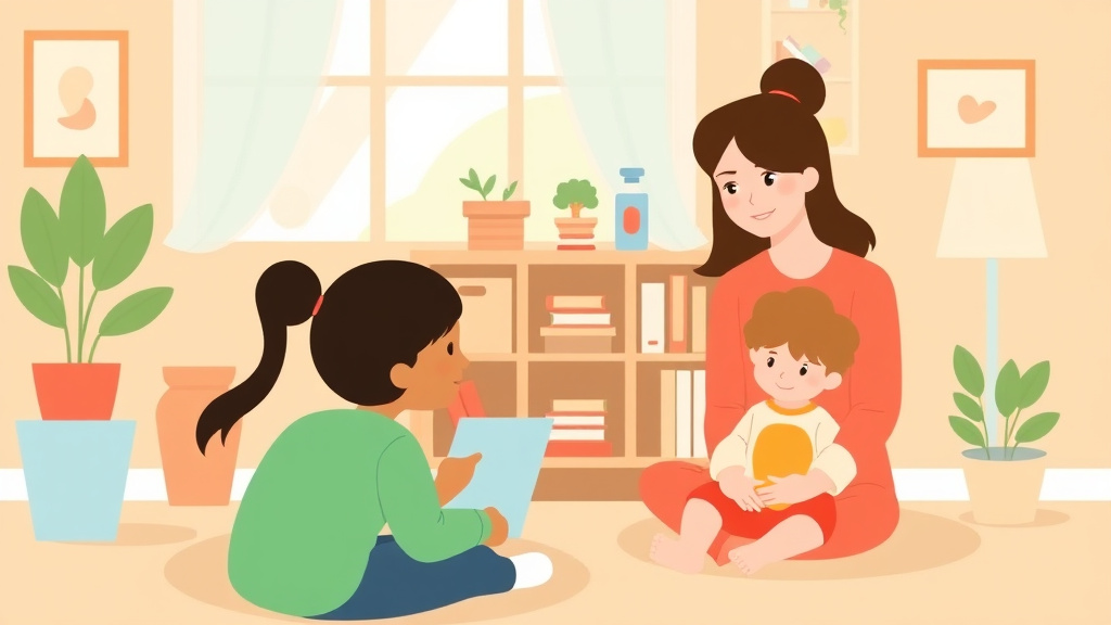 Conceptual diagram showing how childCareComp for Home-Based Childcare Providers works in practice