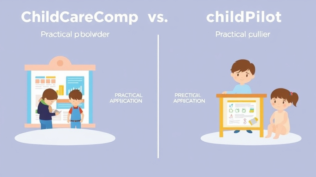 Step-by-step visual guide for implementing childCareComp vs ChildPilot: Compliance Management Compared