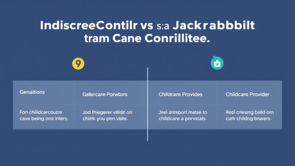 Practical checklist visual for childCareComp vs Jackrabbit Care: Compliance Features