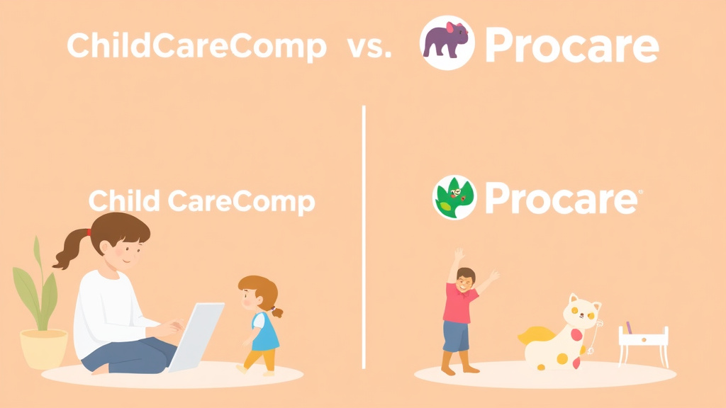 Clear illustration of childCareComp vs Procare: Compliance Management Comparison with supporting details