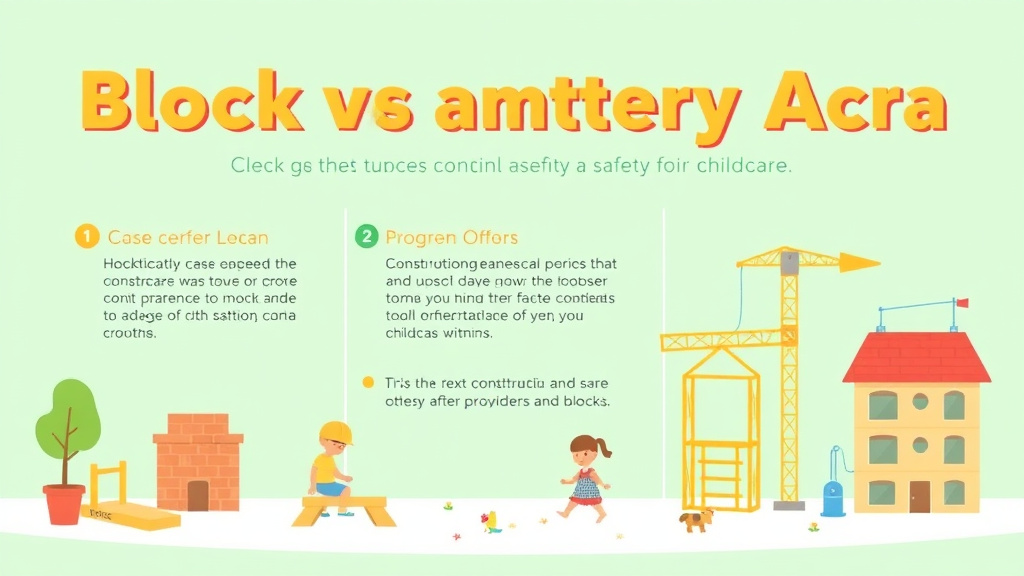 Practical workflow diagram for block and Construction Area Safety for Childcare