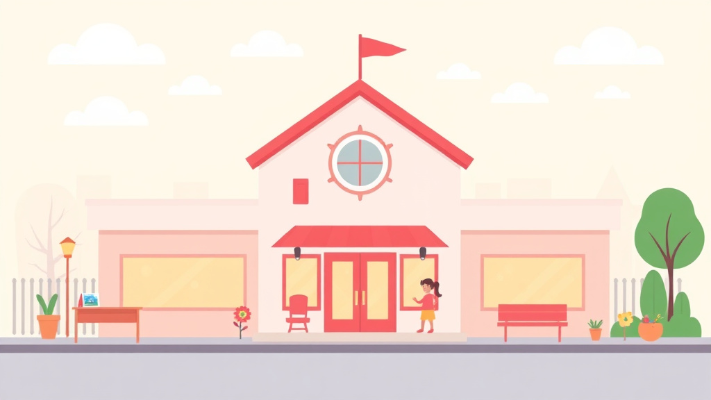 Illustration breaking down the fundamentals of building Security Systems for Childcare Centers