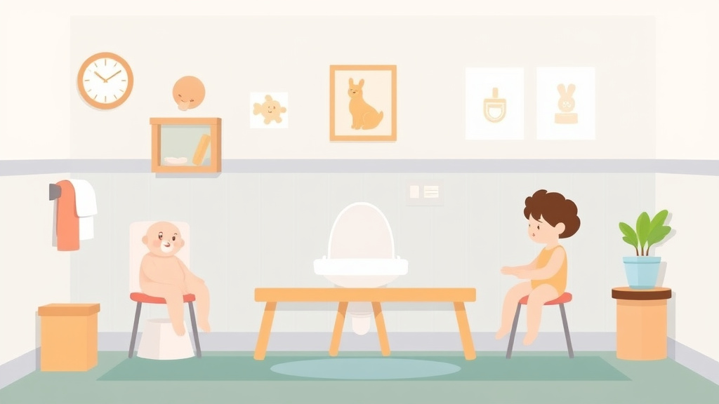 Educational graphic covering the essentials of diaper Changing Area Requirements for Childcare