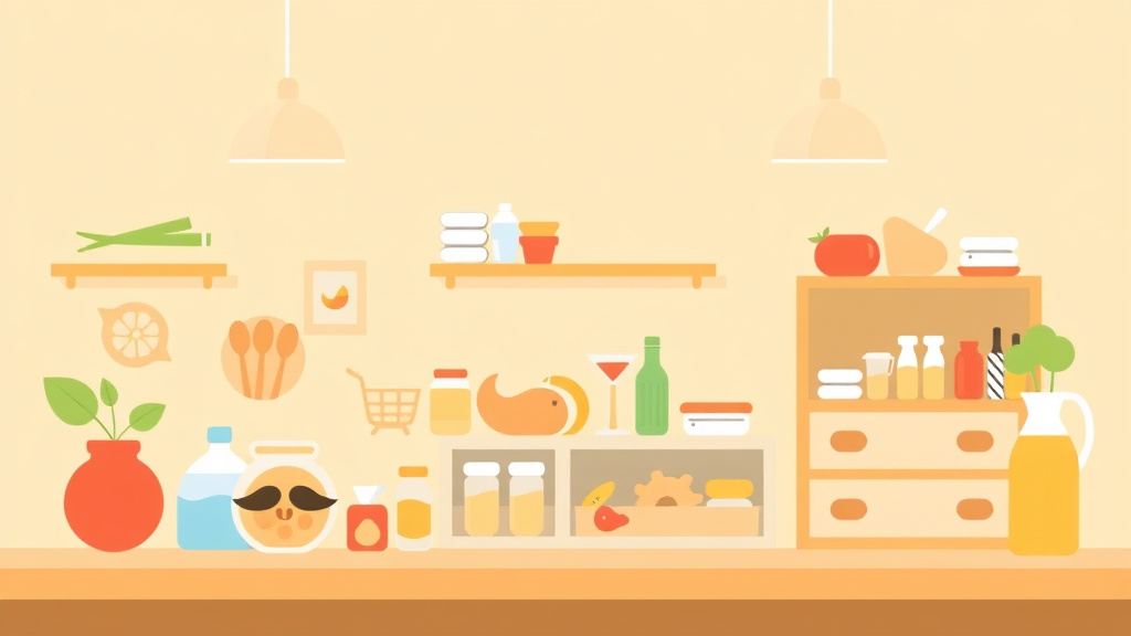 Educational graphic covering the essentials of food Storage Requirements for Childcare Centers