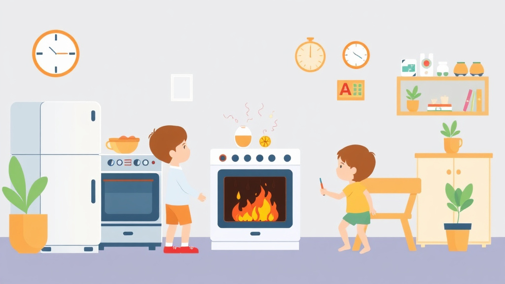 Educational graphic covering the essentials of gas Appliance Safety in Childcare Centers