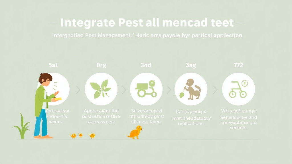 Real-world application diagram for integrated Pest Management for Childcare Centers