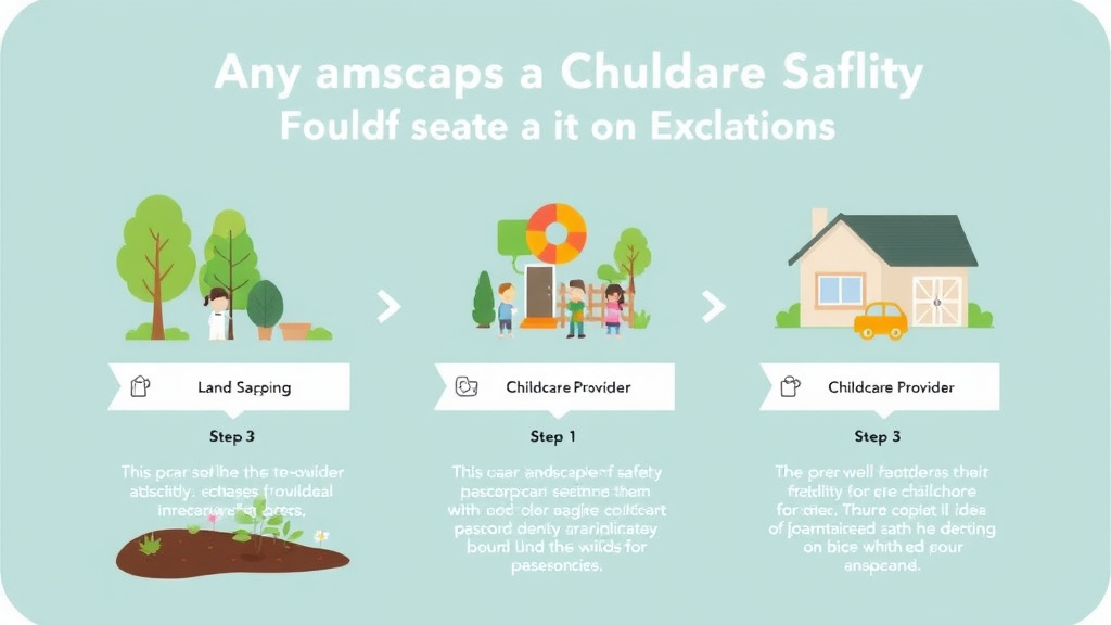 Practical workflow diagram for landscaping Safety for Childcare Facilities