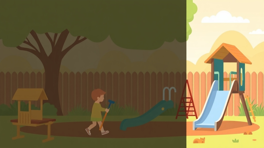 Visual overview of outdoor Equipment Maintenance for Childcare Centers with key concepts highlighted