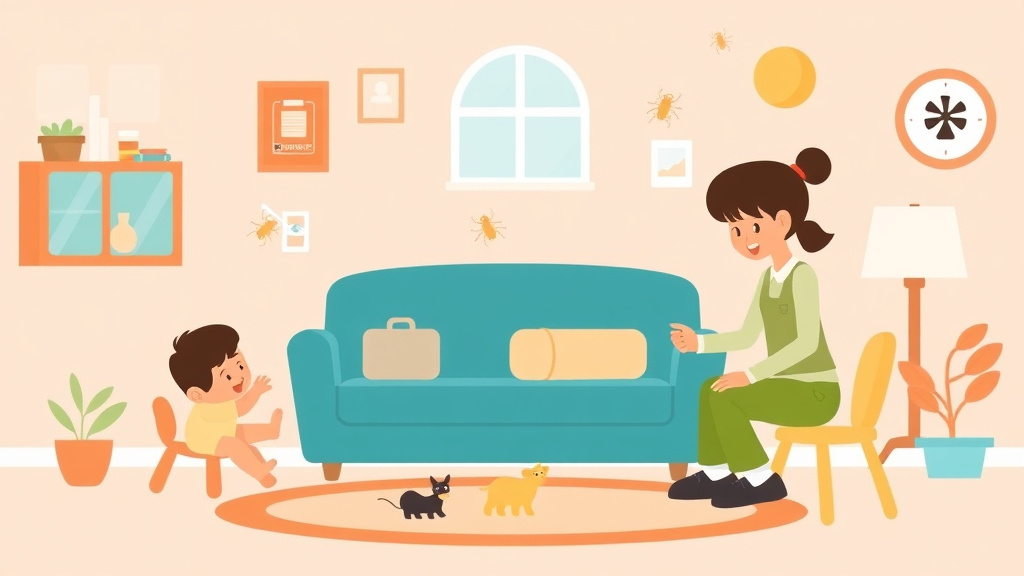 Educational graphic covering the essentials of pest Control Requirements for Childcare Facilities