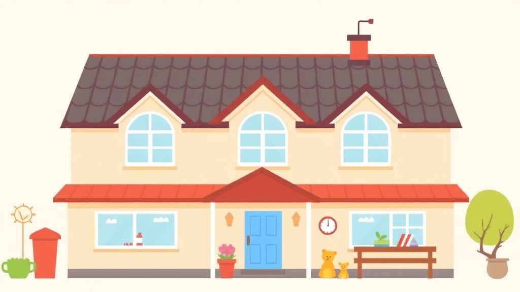 Illustration breaking down the fundamentals of roof Maintenance and Safety for Childcare Facilities