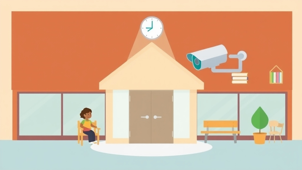Conceptual diagram showing how security Camera Policies for Childcare Centers works in practice