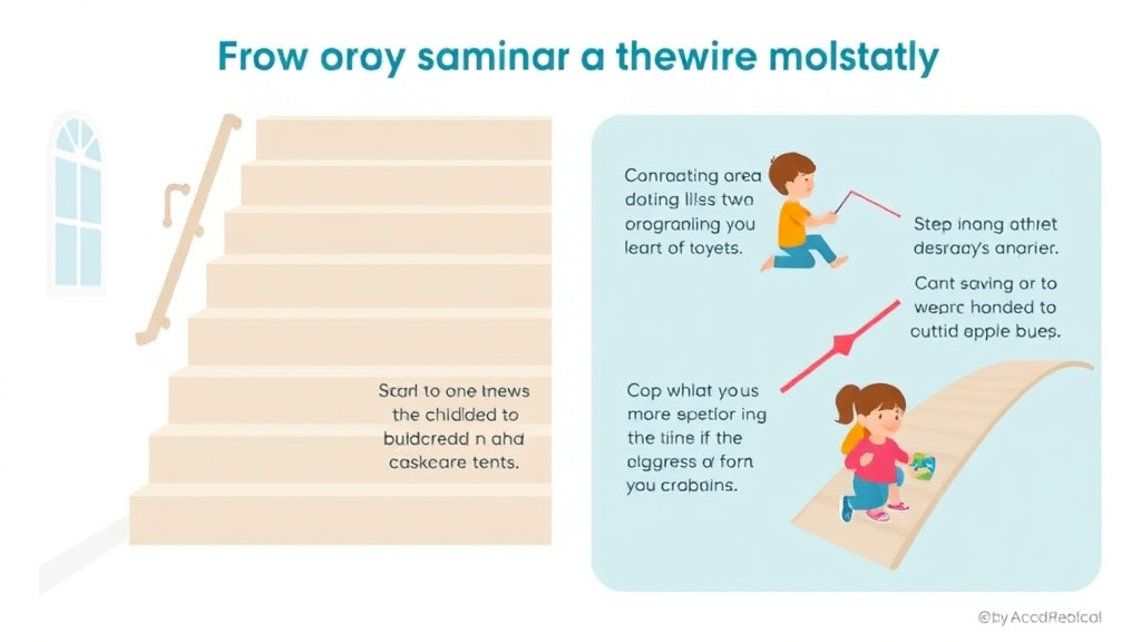 Hands-on guide visualization for stairway and Ramp Safety for Childcare Centers