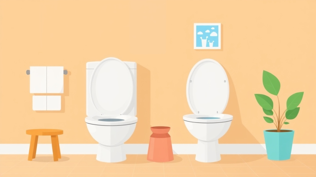 Conceptual diagram showing how toilet and Bathroom Facility Requirements for Childcare works in practice