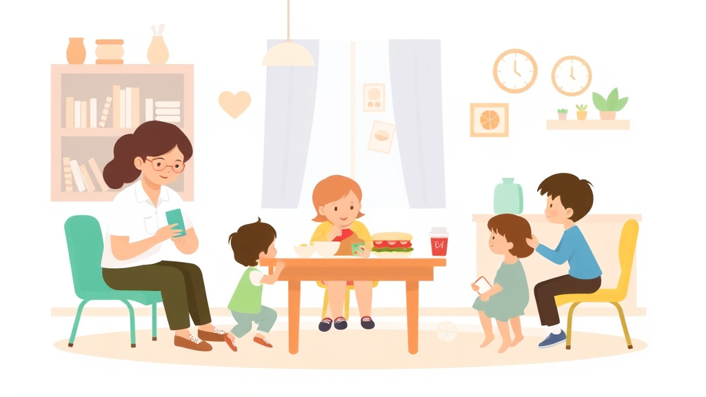 Conceptual diagram showing how food Allergy Emergency Response in Childcare works in practice