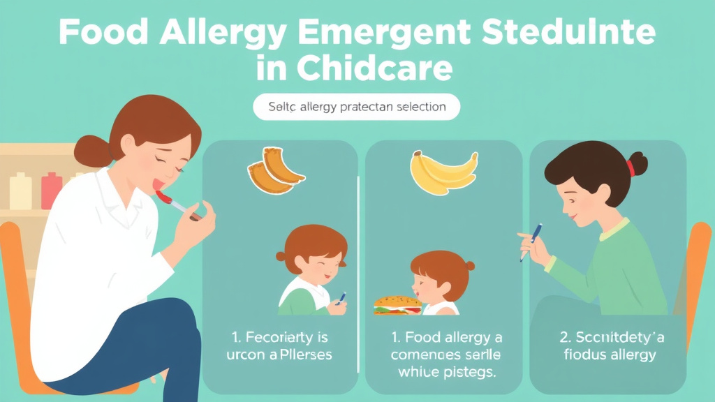Hands-on guide visualization for food Allergy Emergency Response in Childcare