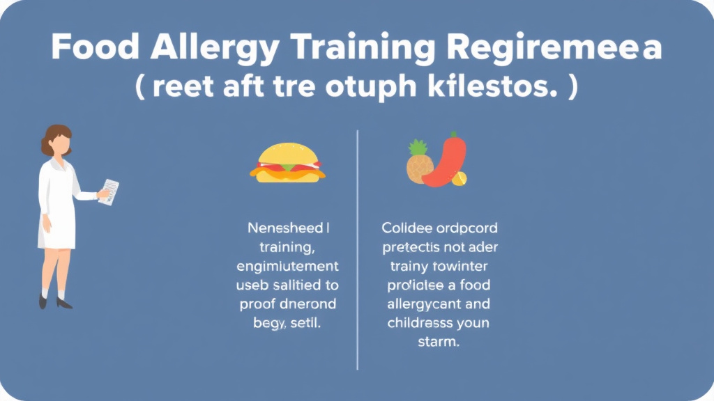 Practical checklist visual for food Allergy Training Requirements for Childcare Staff