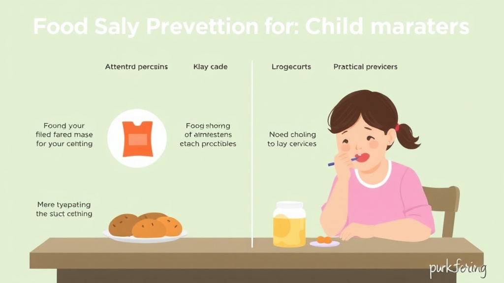 Hands-on guide visualization for food Choking Prevention in Childcare Settings