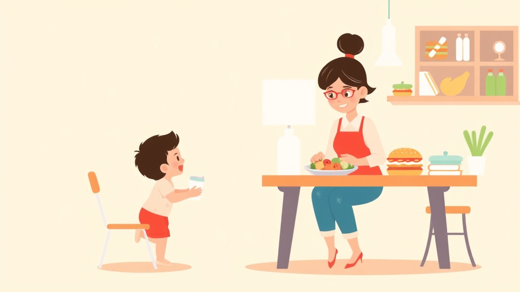 Conceptual diagram showing how food Service Documentation Requirements for Childcare works in practice