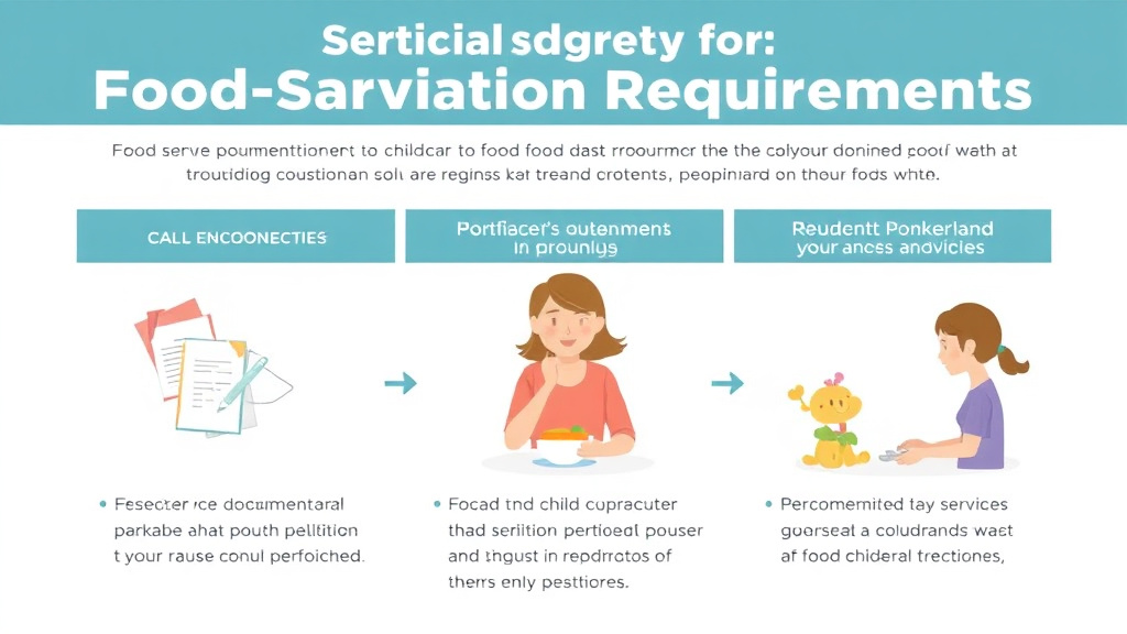 Implementation roadmap for food Service Documentation Requirements for Childcare with actionable steps