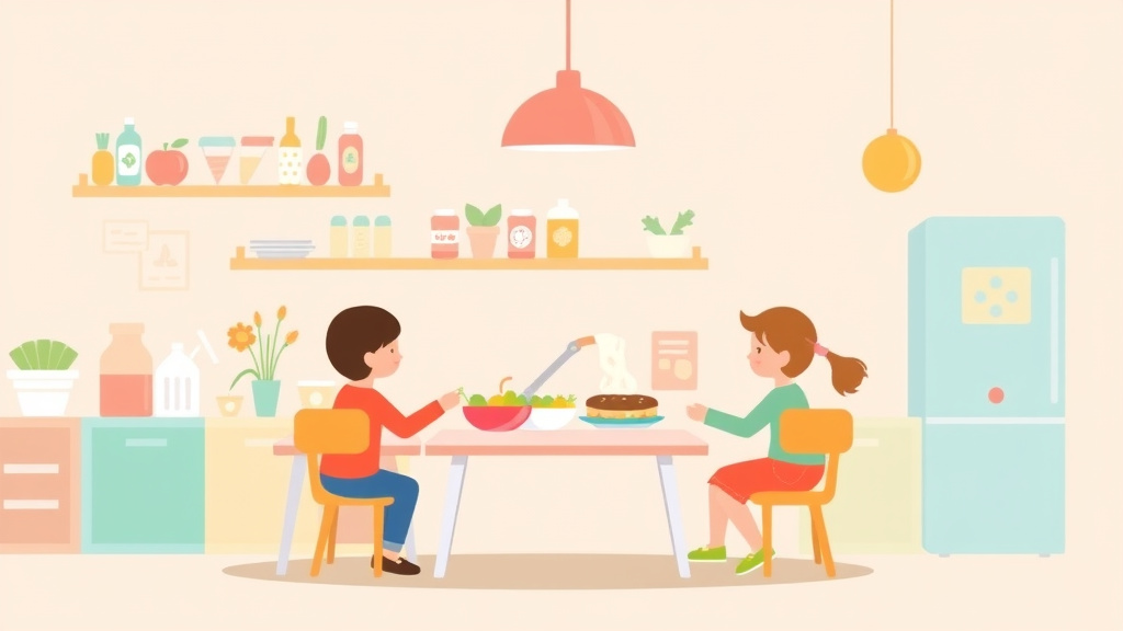 Clear illustration of food Service Staffing Requirements for Childcare Centers with supporting details