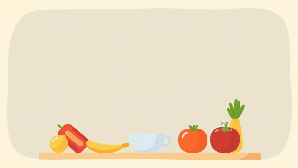 Educational graphic covering the essentials of fruit and Vegetable Requirements for Childcare Meals