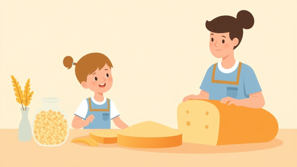 An informative visual explaining grain and Bread Requirements for CACFP in Childcare for beginners and professionals