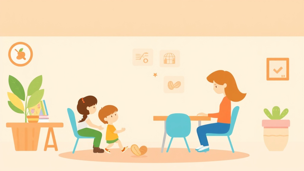 Clear illustration of peanut and Tree Nut Policies for Childcare Centers with supporting details