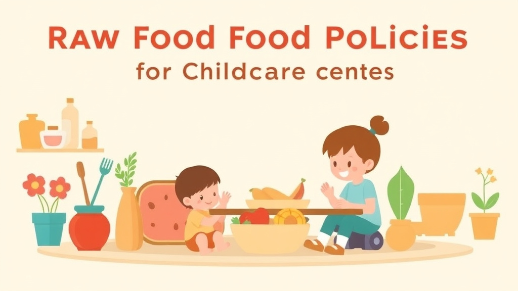 Detailed visual representation of raw Food Policies for Childcare Centers