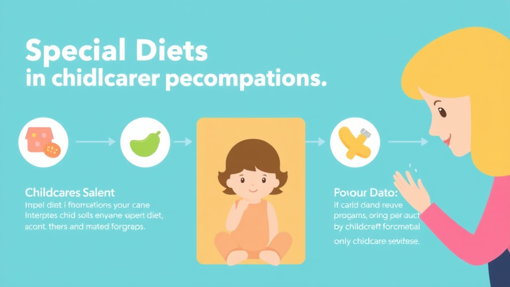 Practical checklist visual for special Diet Accommodations in Childcare Programs