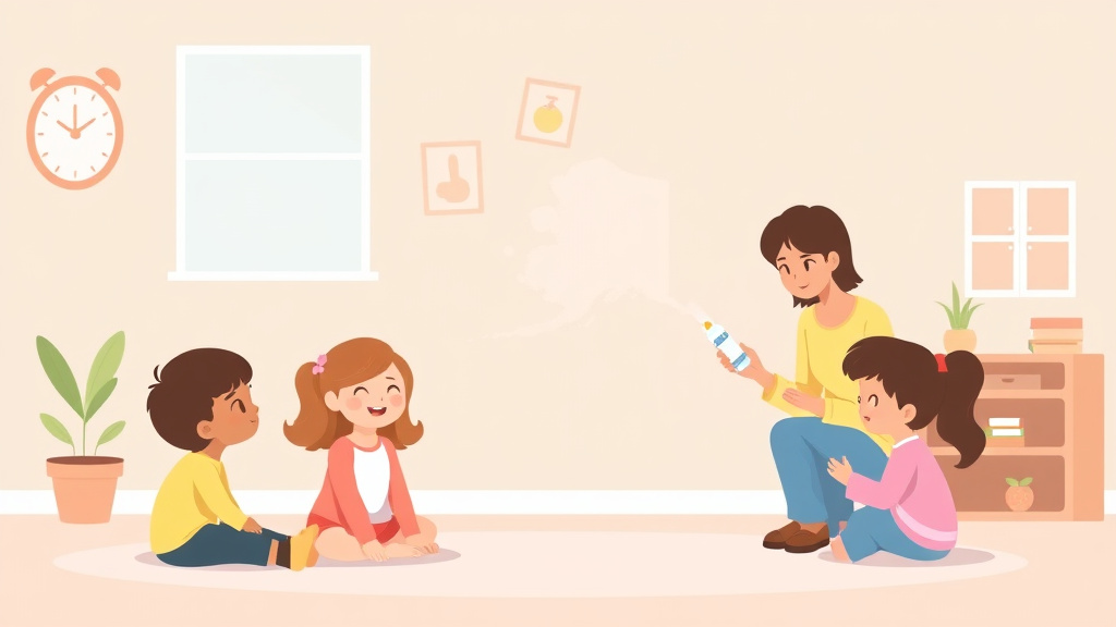 Illustration breaking down the fundamentals of childcare Immunization Requirements in Alaska