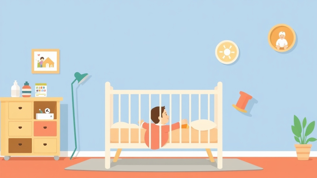 Visual overview of crib Safety Standards for Childcare Centers with key concepts highlighted