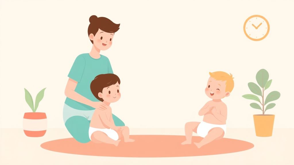 Clear illustration of diaper Rash Prevention and Management in Childcare with supporting details