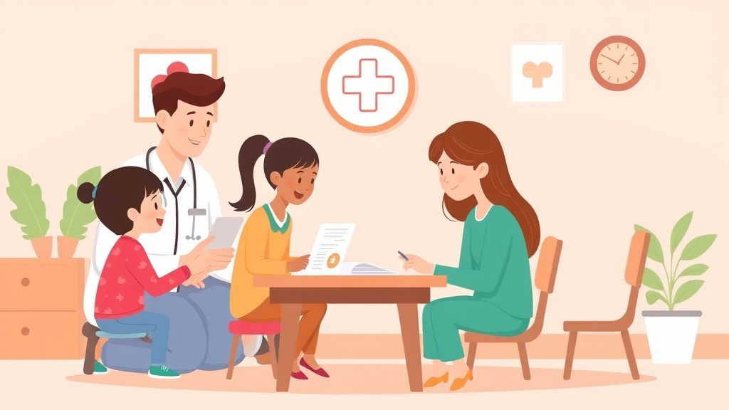 Detailed visual representation of medical Emergency Response Procedures for Childcare