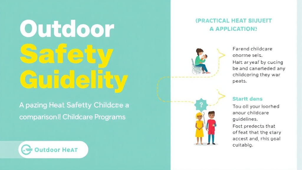 Implementation roadmap for outdoor Heat Safety Guidelines for Childcare Programs with actionable steps