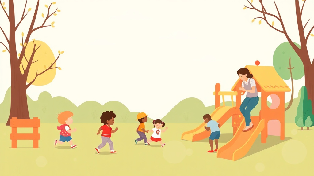 An informative visual explaining playground Injury Prevention in Childcare Settings for beginners and professionals