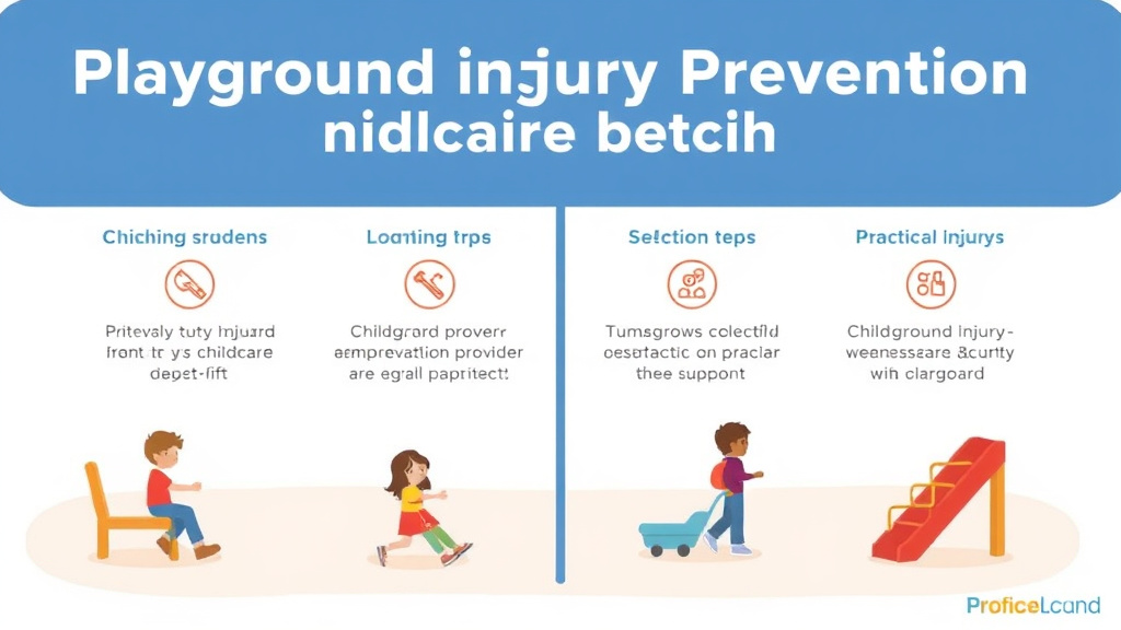 Hands-on guide visualization for playground Injury Prevention in Childcare Settings