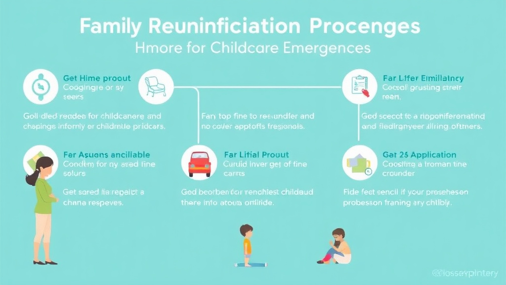 Practical workflow diagram for family Reunification Procedures for Childcare Emergencies