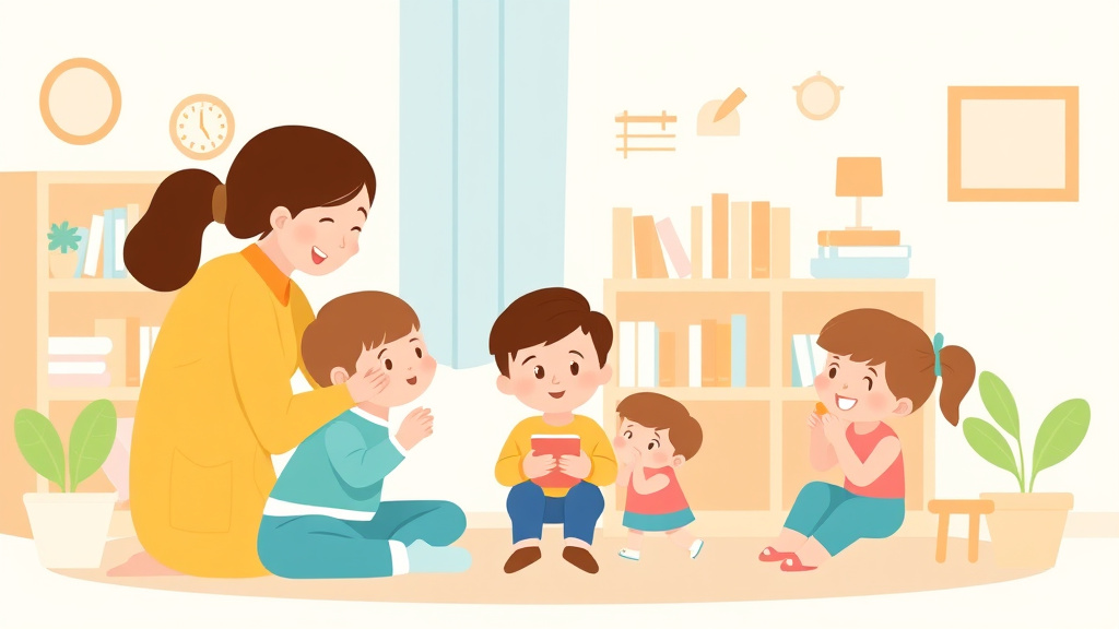 Visual overview of health Plans for Children with Special Needs in Childcare with key concepts highlighted