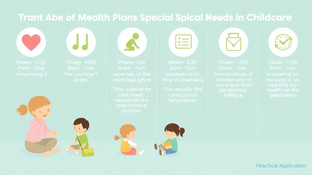 Hands-on guide visualization for health Plans for Children with Special Needs in Childcare