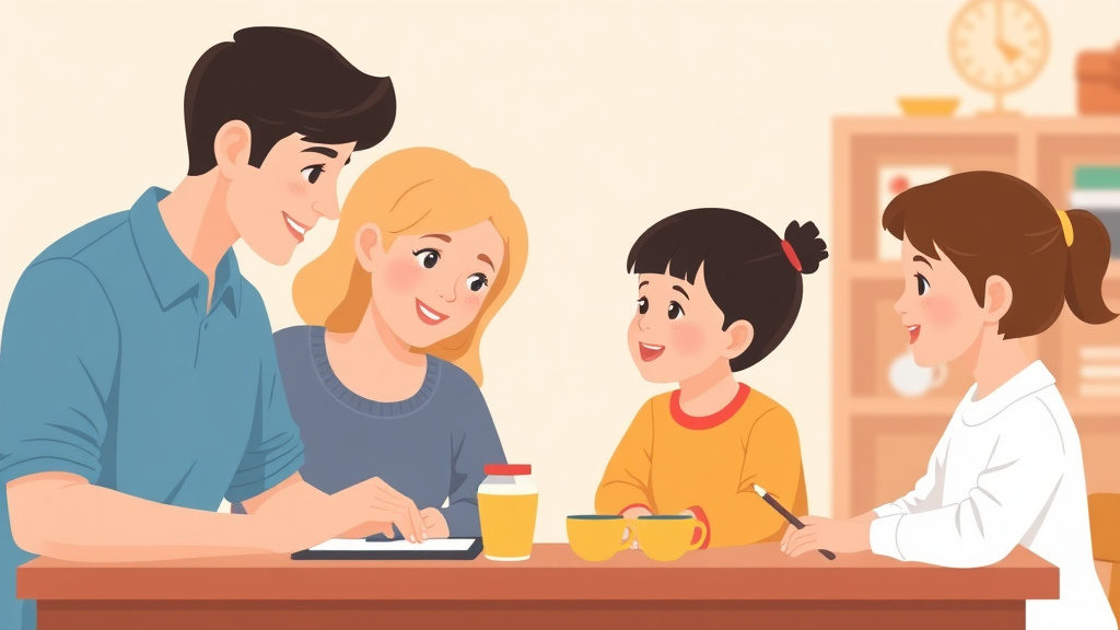 Illustration breaking down the fundamentals of staff-Child Interaction Policies in Childcare