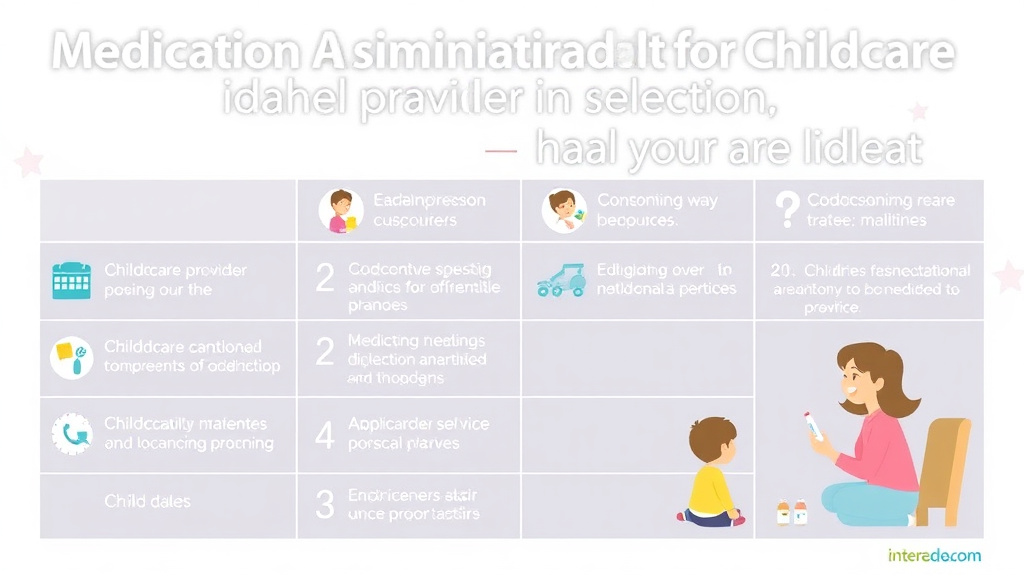 Step-by-step visual guide for implementing medication Administration Rules for Childcare in Idaho