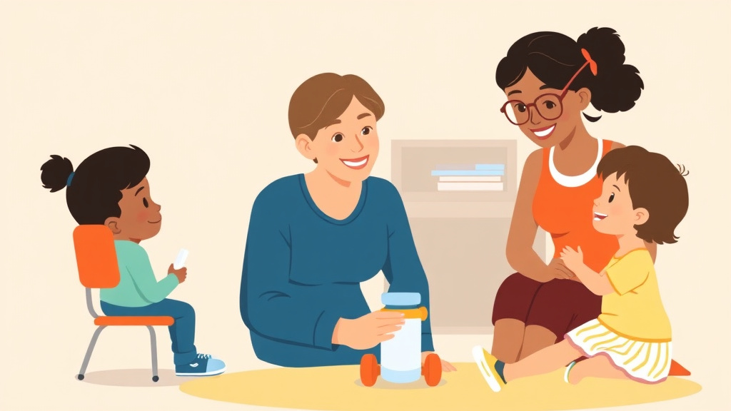 Illustration breaking down the fundamentals of medication Administration Rules for Childcare in New Jersey