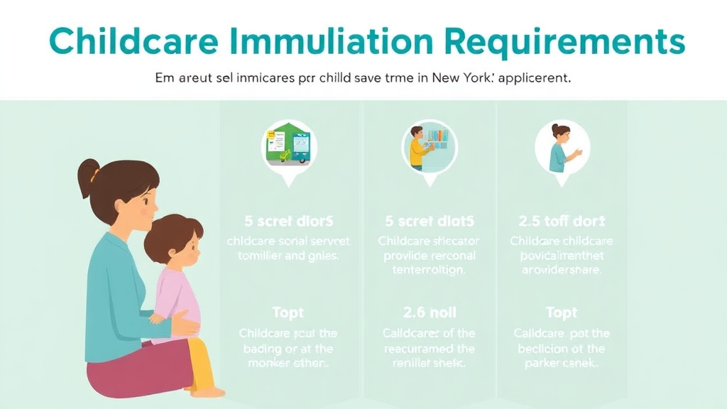 Implementation roadmap for childcare Immunization Requirements in New York with actionable steps