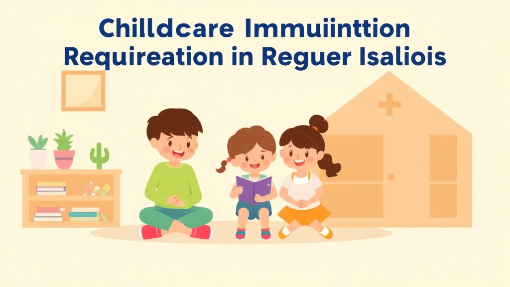 Clear illustration of childcare Immunization Requirements in Rhode Island with supporting details
