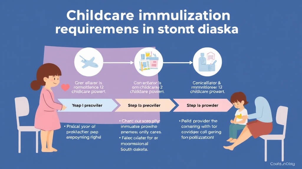 Implementation roadmap for childcare Immunization Requirements in South Dakota with actionable steps