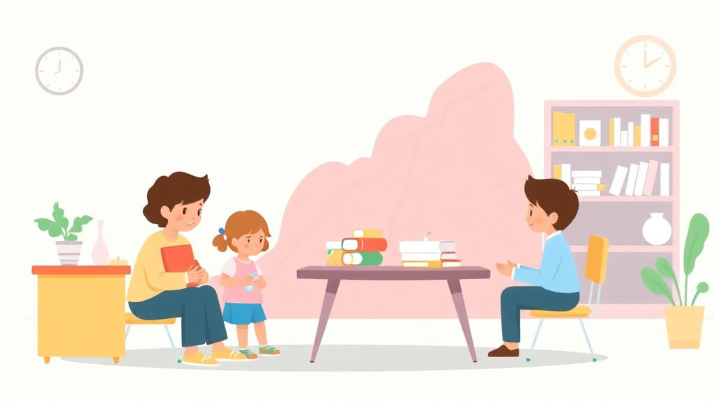 A professional illustration depicting medication Administration Rules for Childcare in Utah