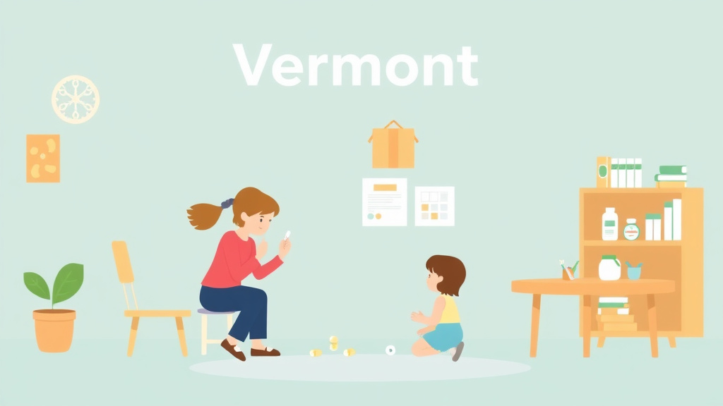Clear illustration of medication Administration Rules for Childcare in Vermont with supporting details