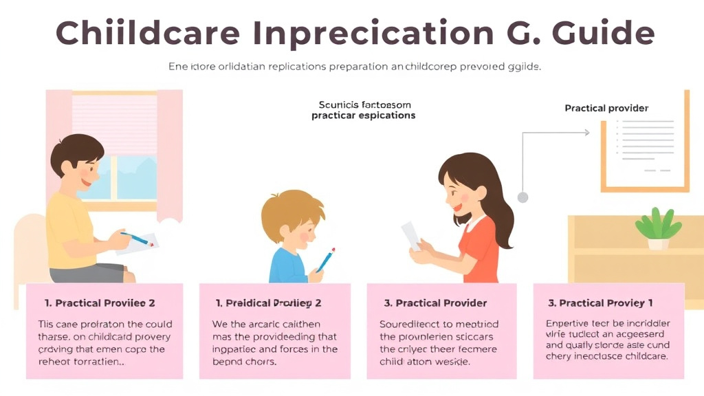 Practical workflow diagram for childcare Inspection Preparation Guide for Alabama
