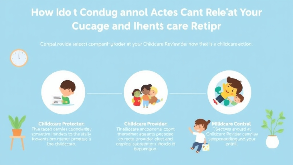 Real-world application diagram for conduct an Annual Compliance Review at Your Childcare Center
