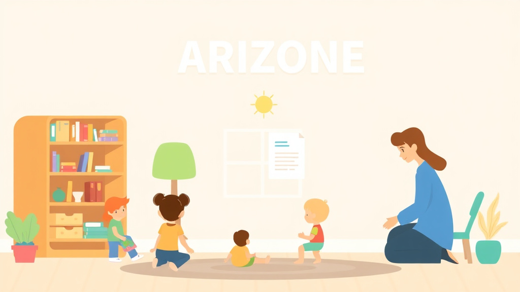 Illustration breaking down the fundamentals of childcare Inspection Preparation Guide for Arizona